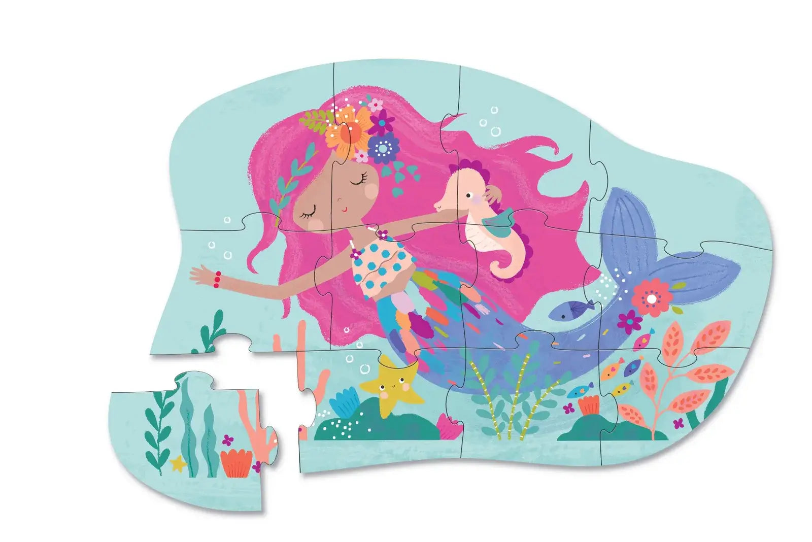 Mini παζλ Mermaid Dreams (12 τμχ.)
