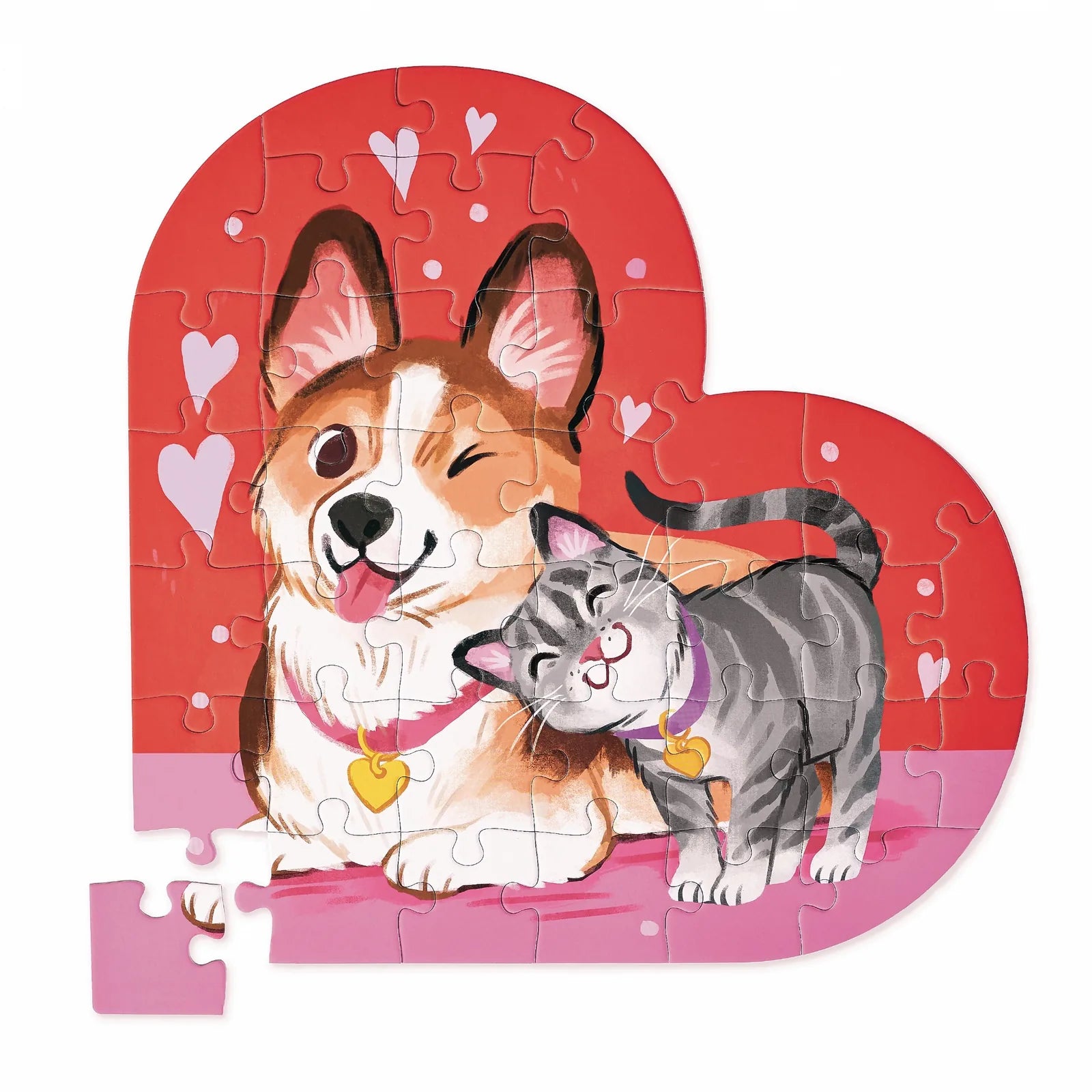 Παζλ δαπέδου Friends Fur Love (36 τμχ.)