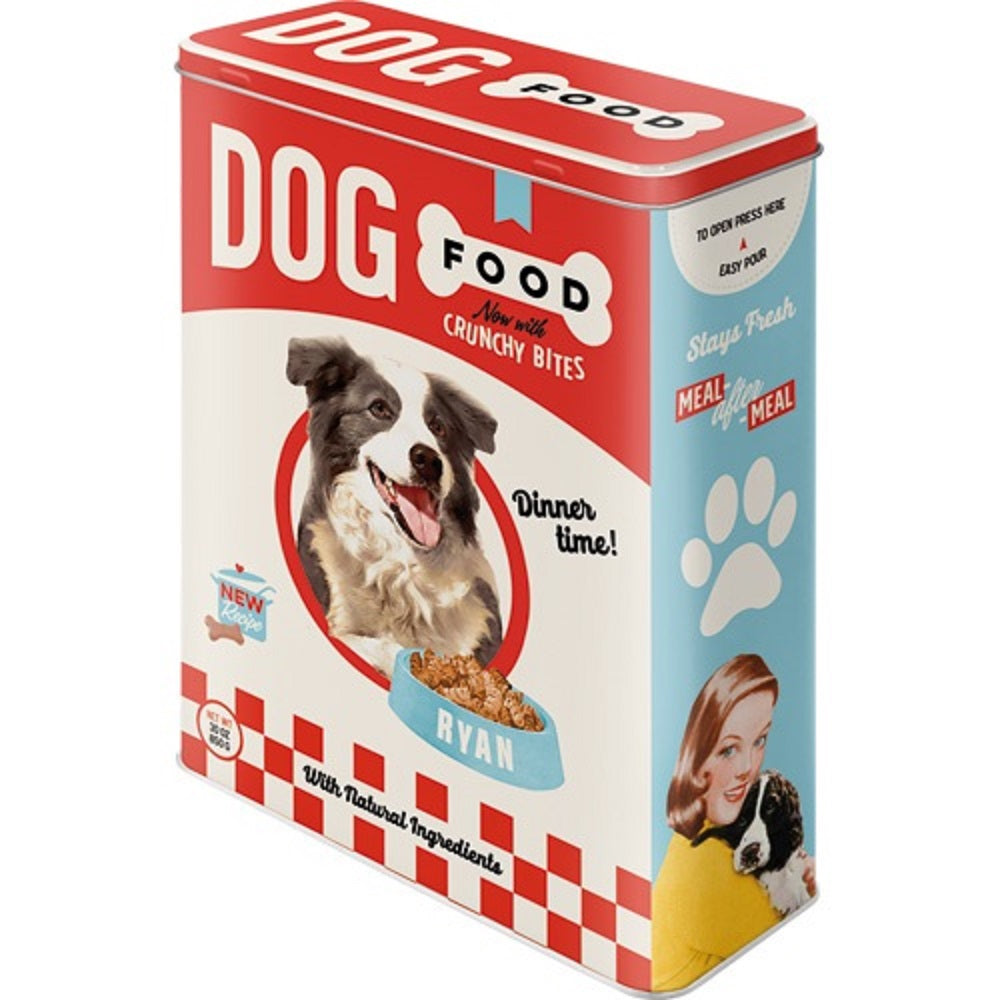 Nostalgic μεταλλικό κουτί γίγας "Animal Club Dog Food"