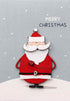 Ευχετήρια κάρτα "Merry Christmas" - Άγιος Βασίλης