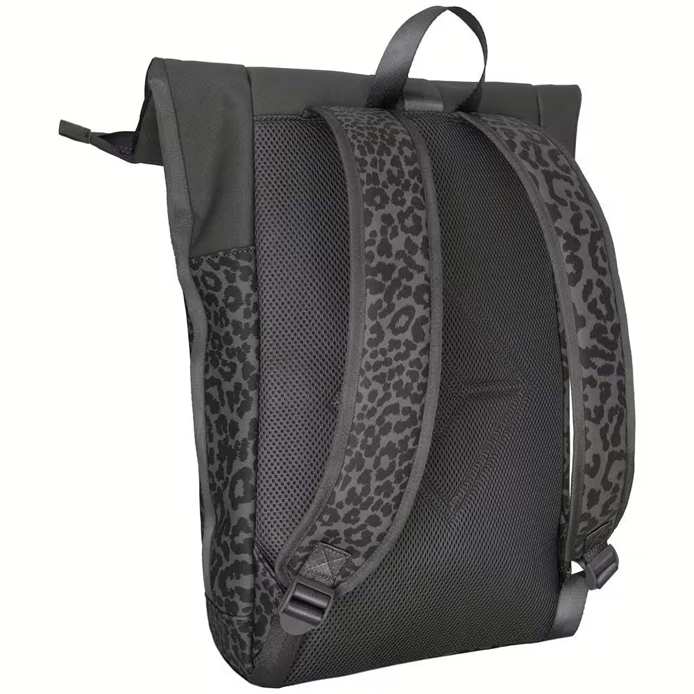 Σακίδιο πλάτης New Rebels Urban, Leopard New York Black Rolltop