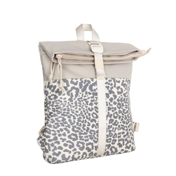 Σακίδιο πλάτης New Rebels Urban, Leopard Beige Rolltop
