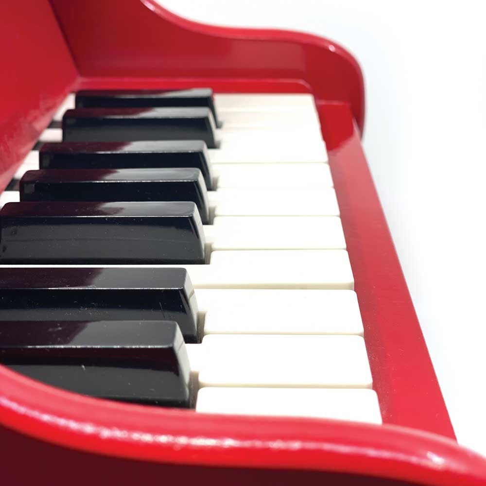 Πιάνο ξύλινο κόκκινο (18 πλήκτρα)