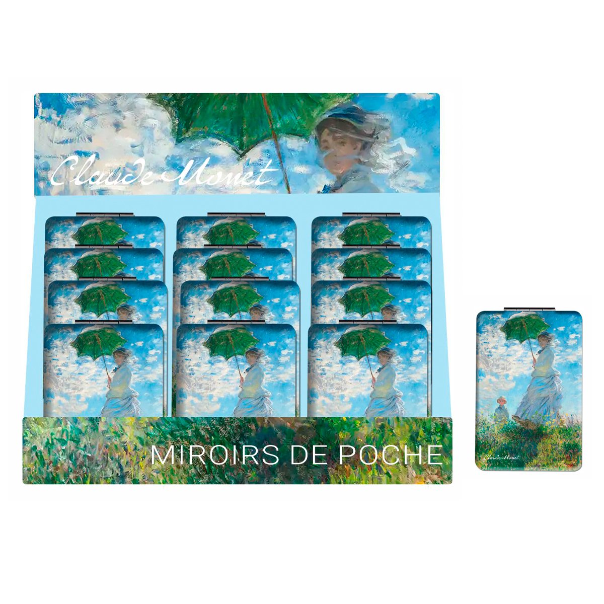 Καθρεφτάκι “La Promenade” - Monet