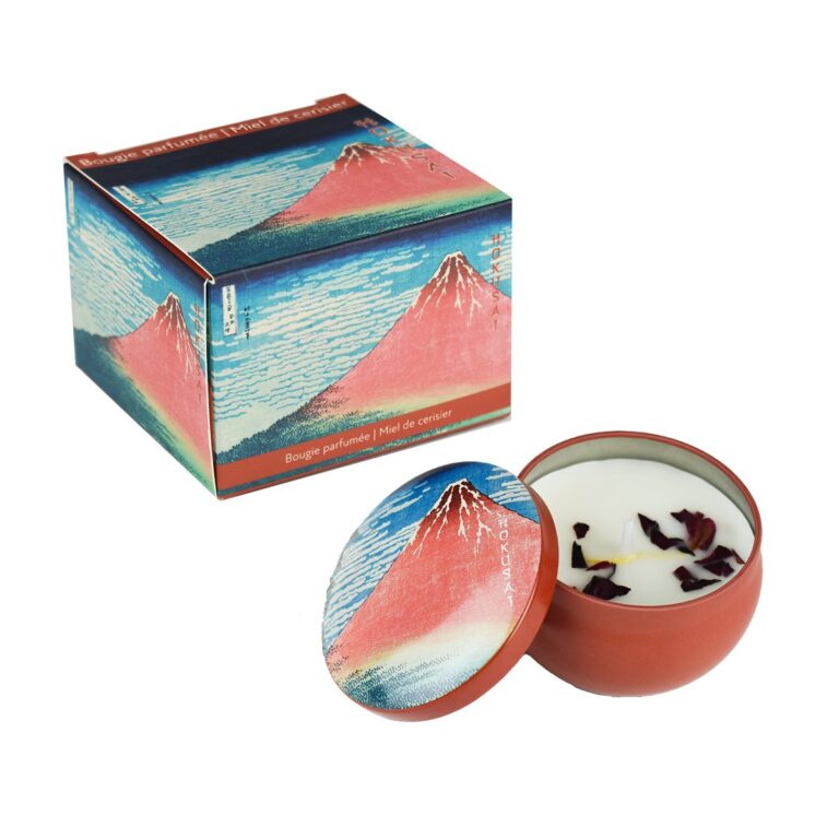 Αρωματικό κερί σε μεταλλικό κουτί - Fuji, Hokusai