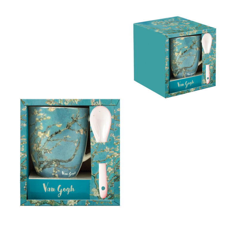 Κούπα espresso με κουταλάκι “Les Amandiers” Van Gogh