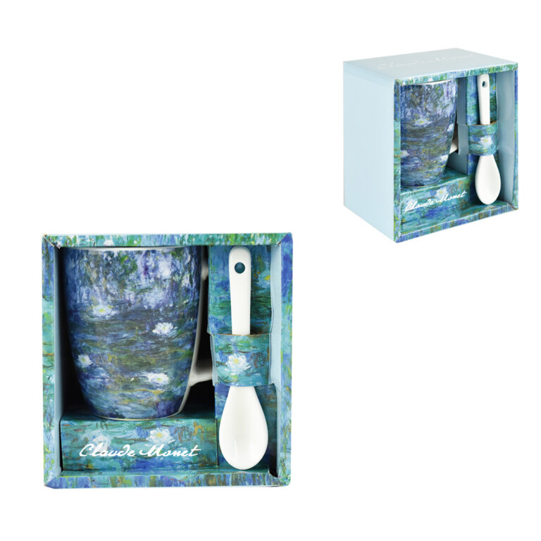 Κούπα espresso με κουταλάκι “Τα νούφαρα” Monet