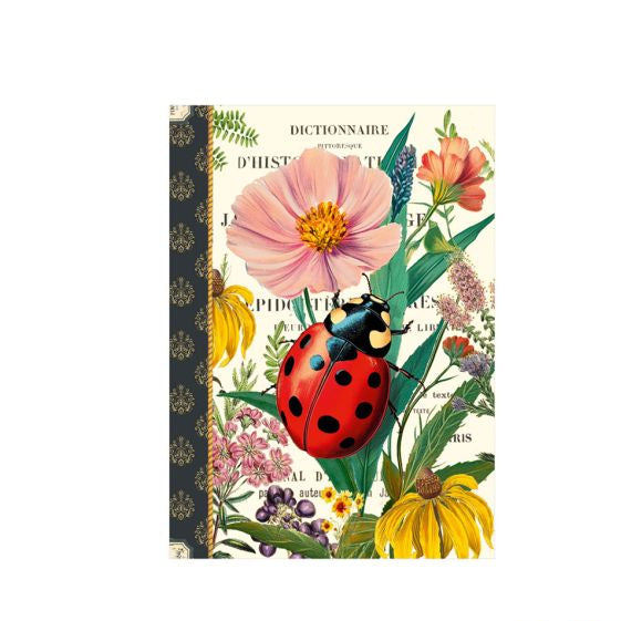 G.Trolez σημειωματάριο Α6 εμπριμέ coccinelle