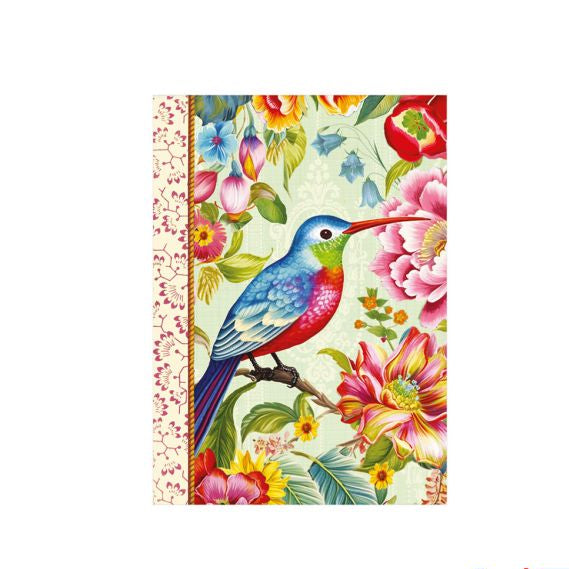 G.Trolez σημειωματάριο Α6 εμπριμέ oiseaux