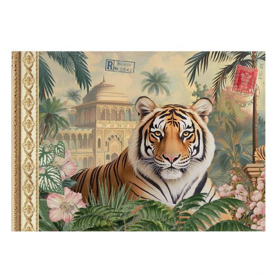 G.Trolez σημειωματάριο 21x15 εμπριμέ animals