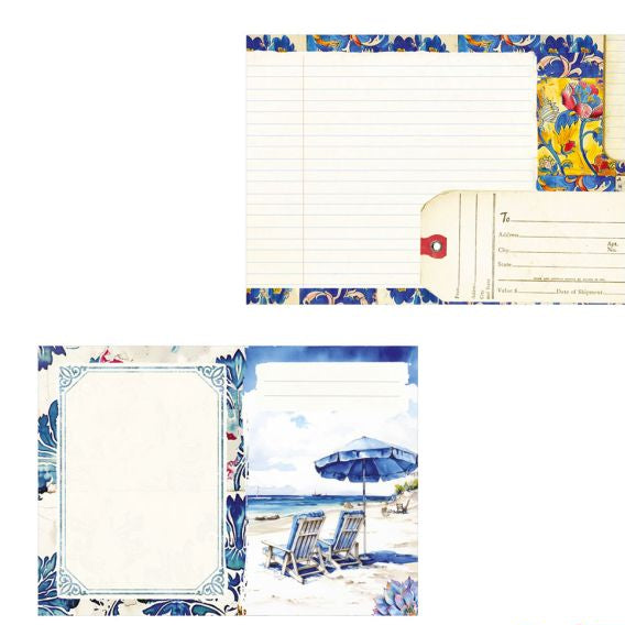 G.Trolez σημειωματάριο 21x15 εμπριμέ azulejos