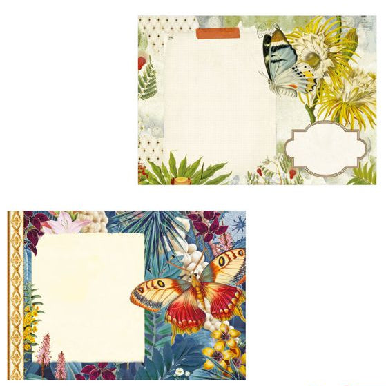 G.Trolez σημειωματάριο 21x15 εμπριμέ papillons