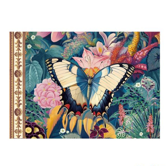 G.Trolez σημειωματάριο 21x15 εμπριμέ papillons