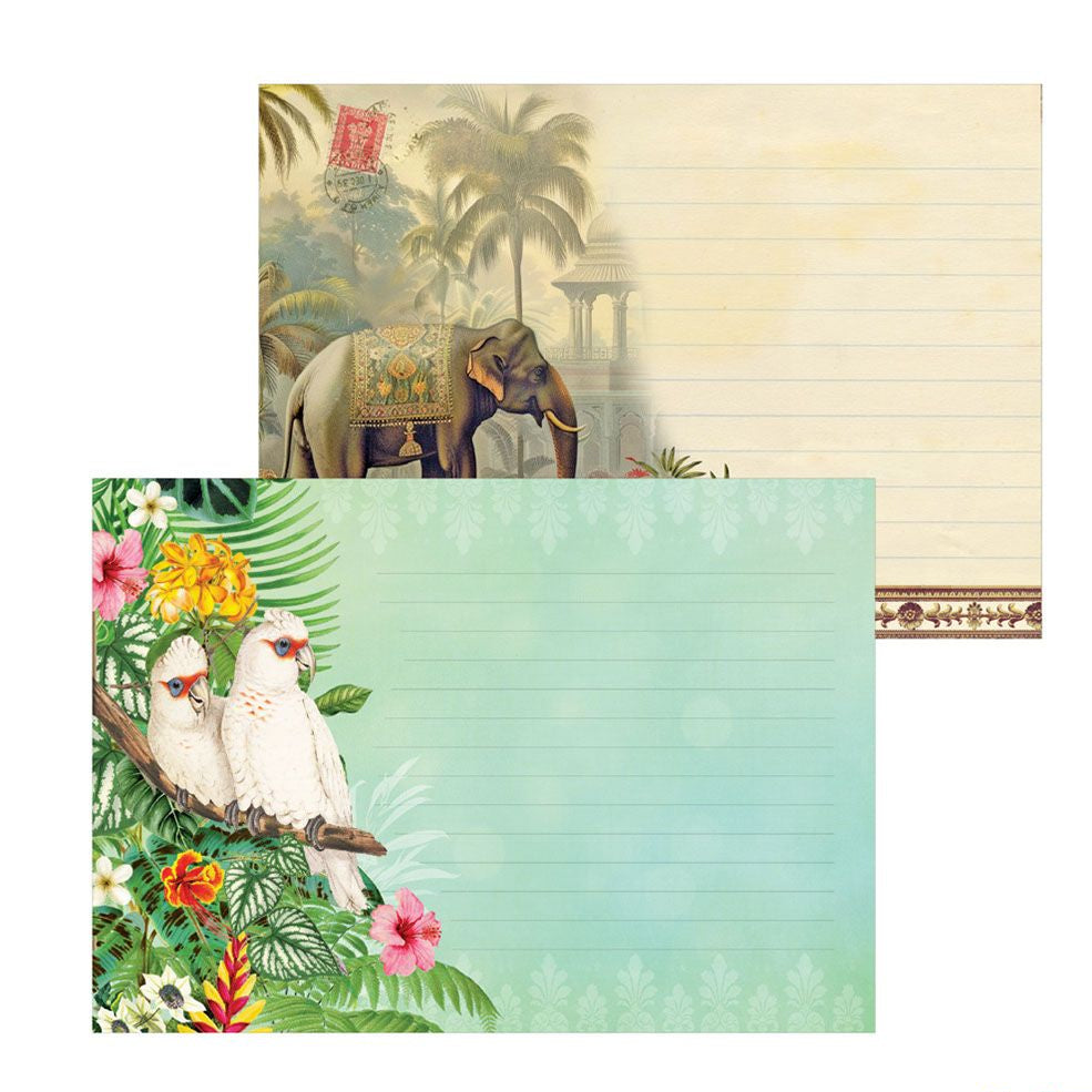 G.Trolez σημειωματάριο 15x10 εμπριμέ tiger