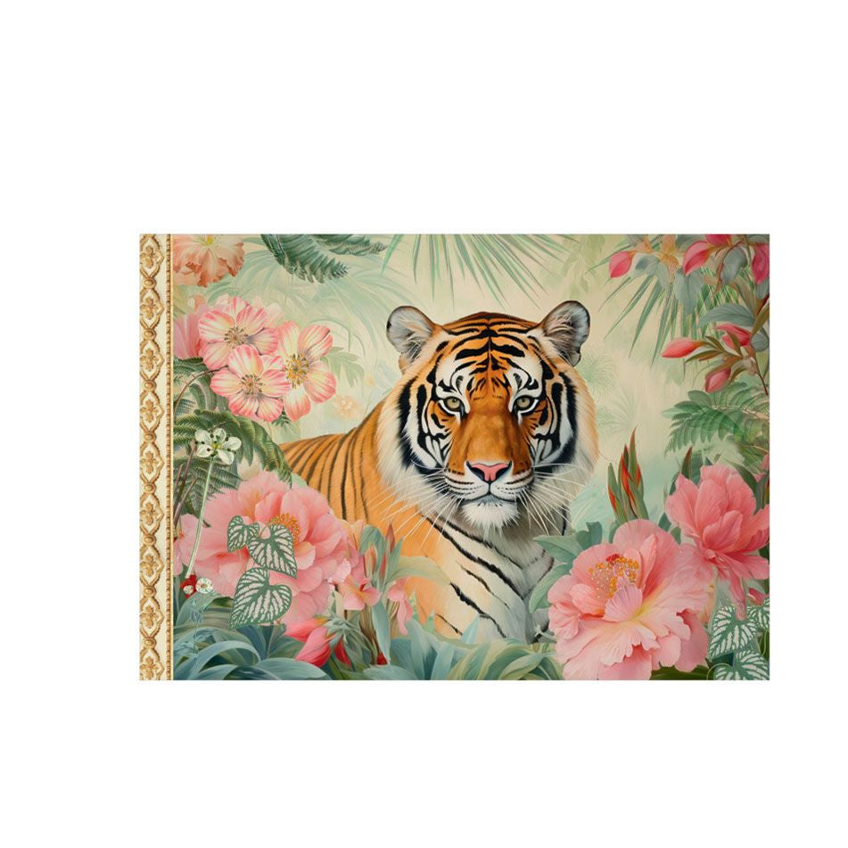 G.Trolez σημειωματάριο 15x10 εμπριμέ tiger