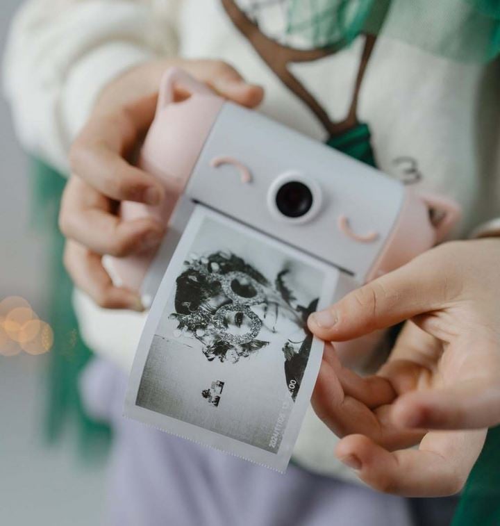 Φωτογραφική μηχανή με θερμική εκτύπωση - Ροζ Instant Camera