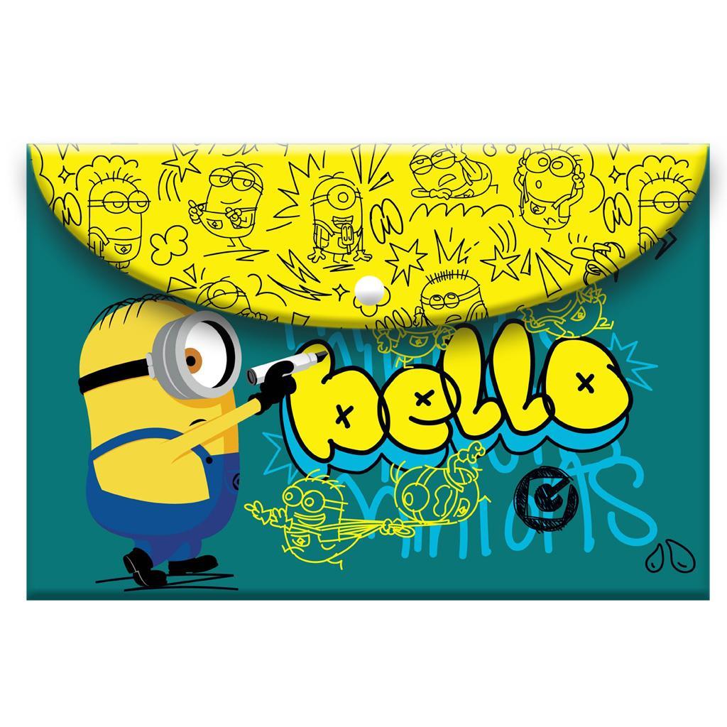 Φάκελος κουμπί Α4 - Minions