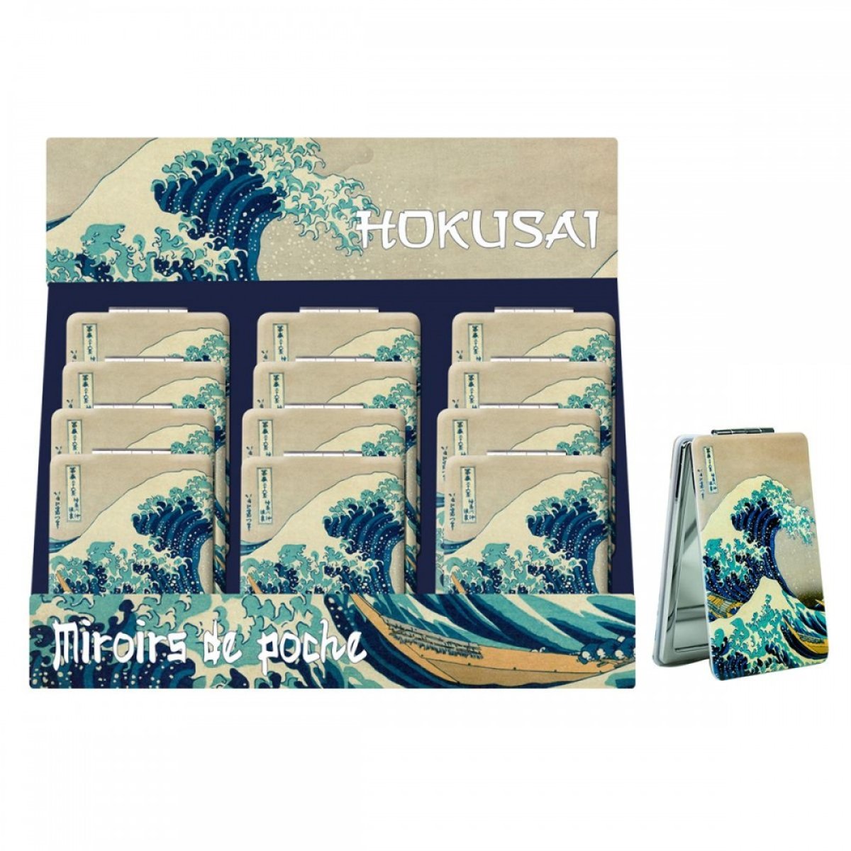 Καθρεφτάκι “Vague” - Hokusai