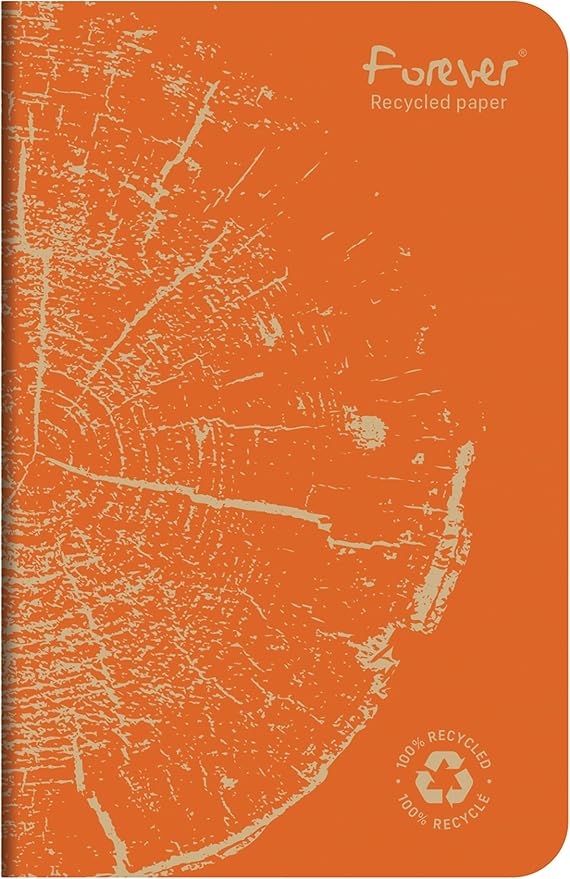 Forever τετράδιο καρφίτσα ριγέ Α5 (48φ.)