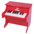 Πιάνο ξύλινο κόκκινο (18 πλήκτρα)
