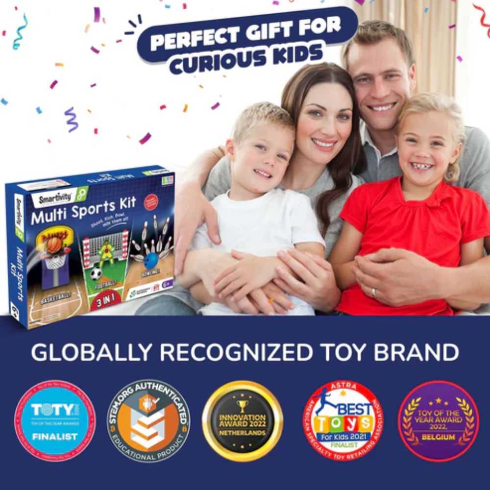 Κατασκευή 3 σε 1 μπάσκετ, ποδόσφαιρο, μπόουλινγκ