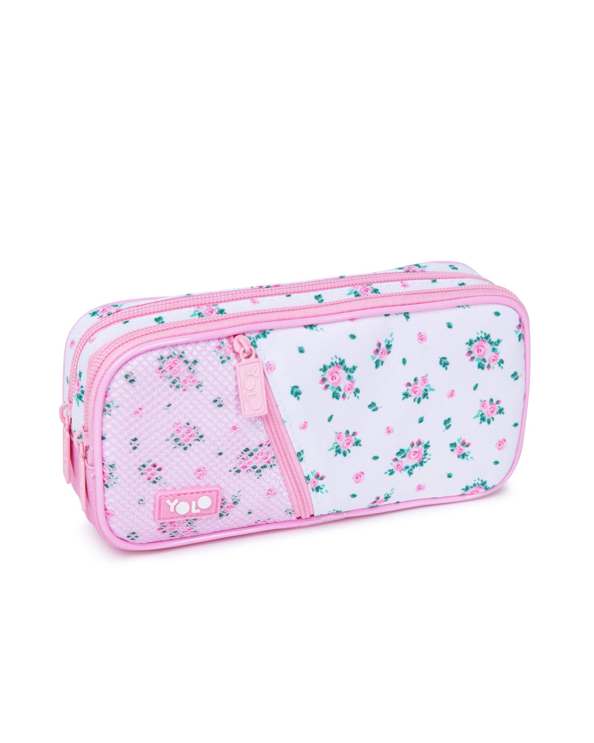 Κασετίνα box "Pink Flowers"