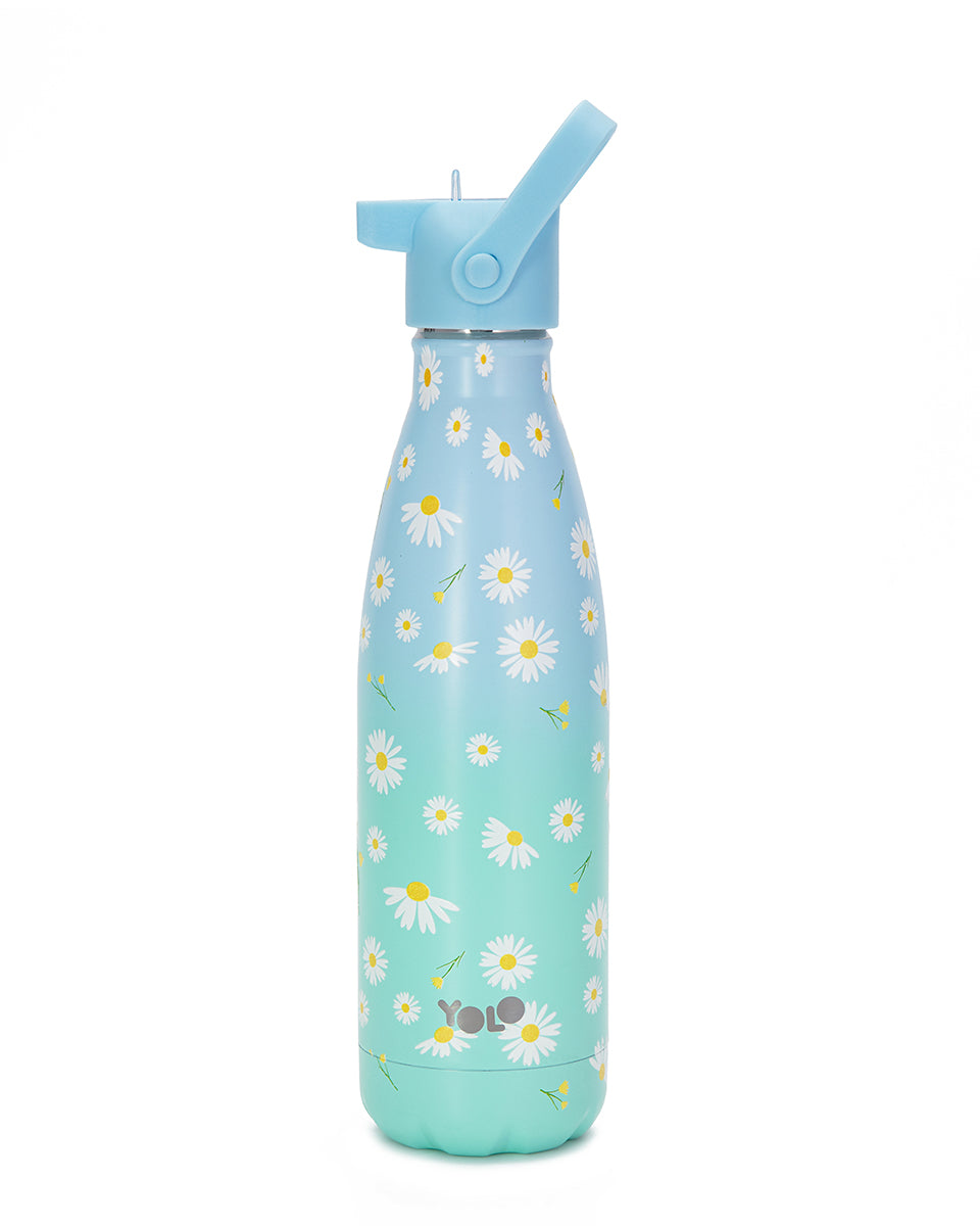 Μεταλλικό θερμός με στόμιο 500ml "Flower"