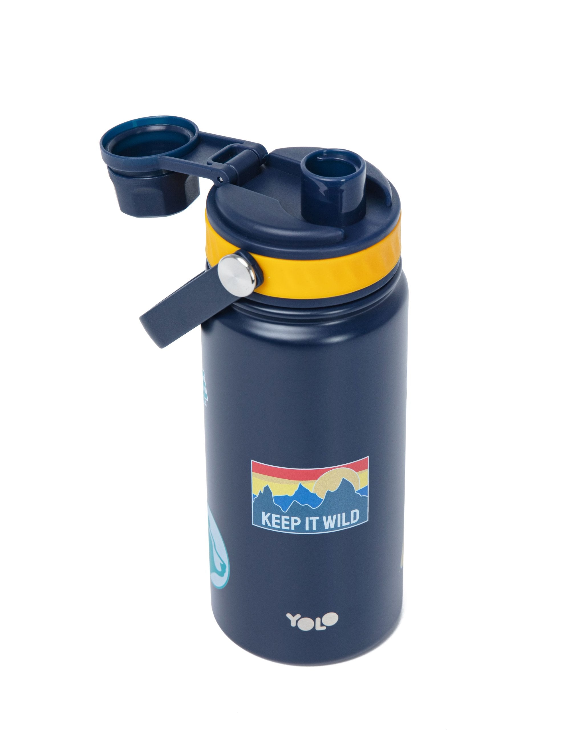 Μεταλλικό θερμός με λαβή 500ml "CampX"