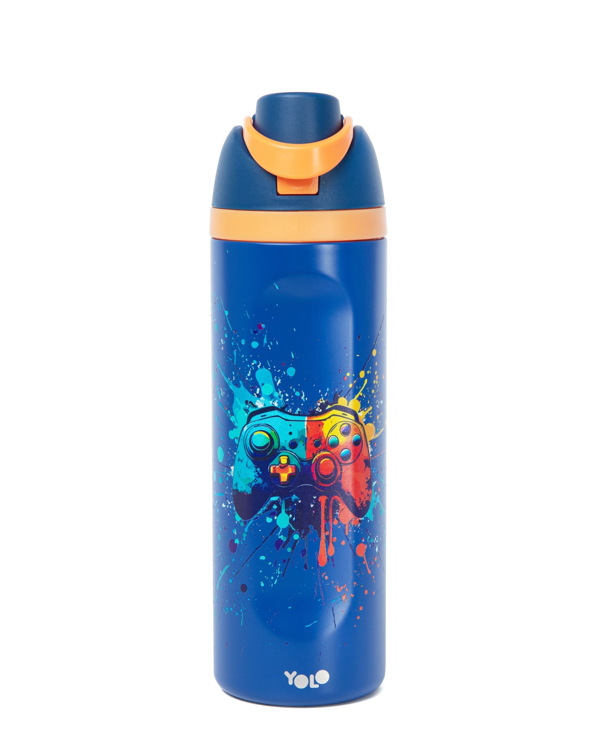 Μεταλλικό θερμός 2 σε 1, 700ml – Blue Gaming