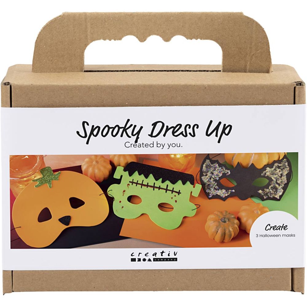Mini Κit χειροτεχνίας - Halloween μάσκες