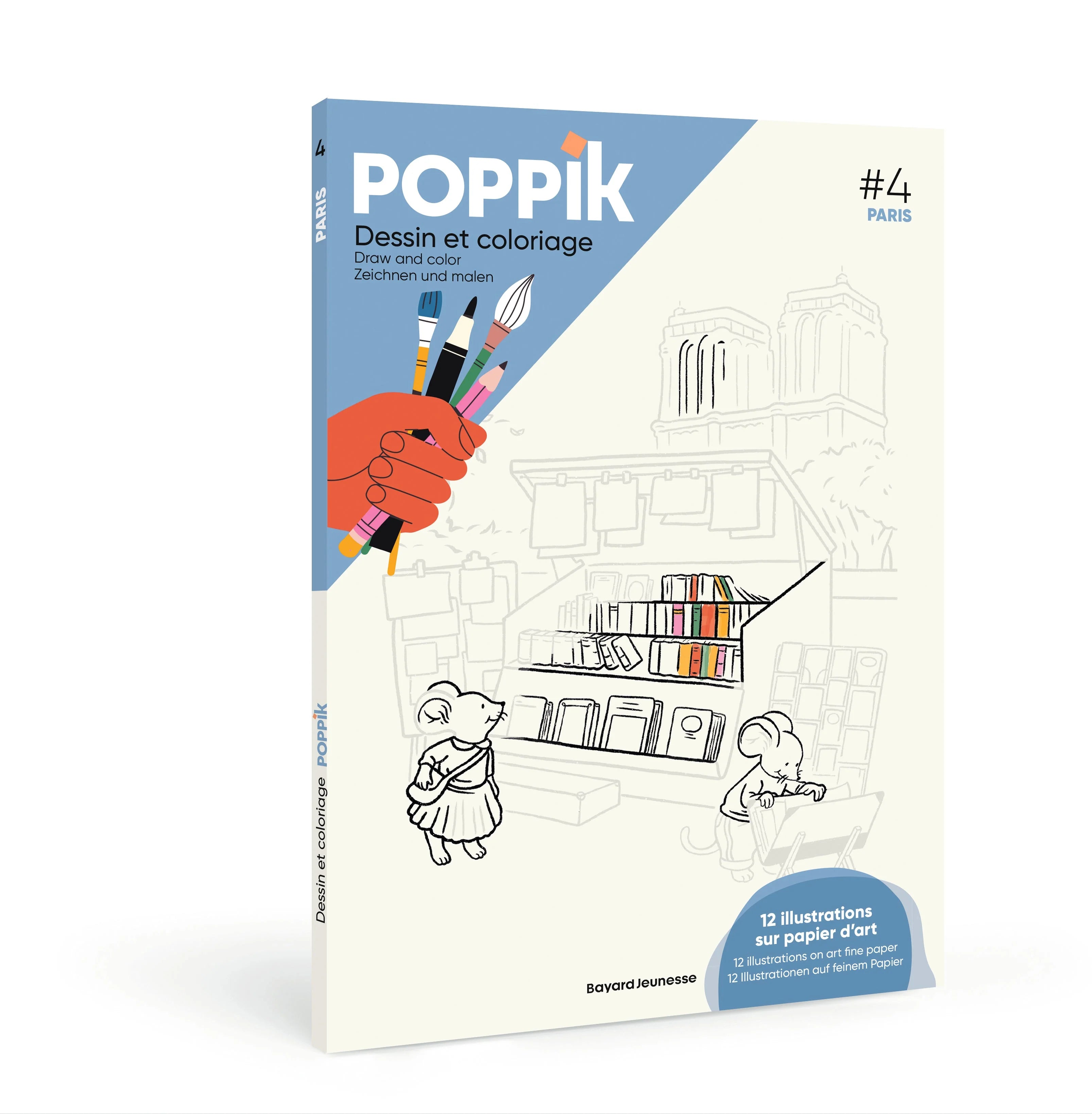 Drawing & Colouring Book - Παρίσι