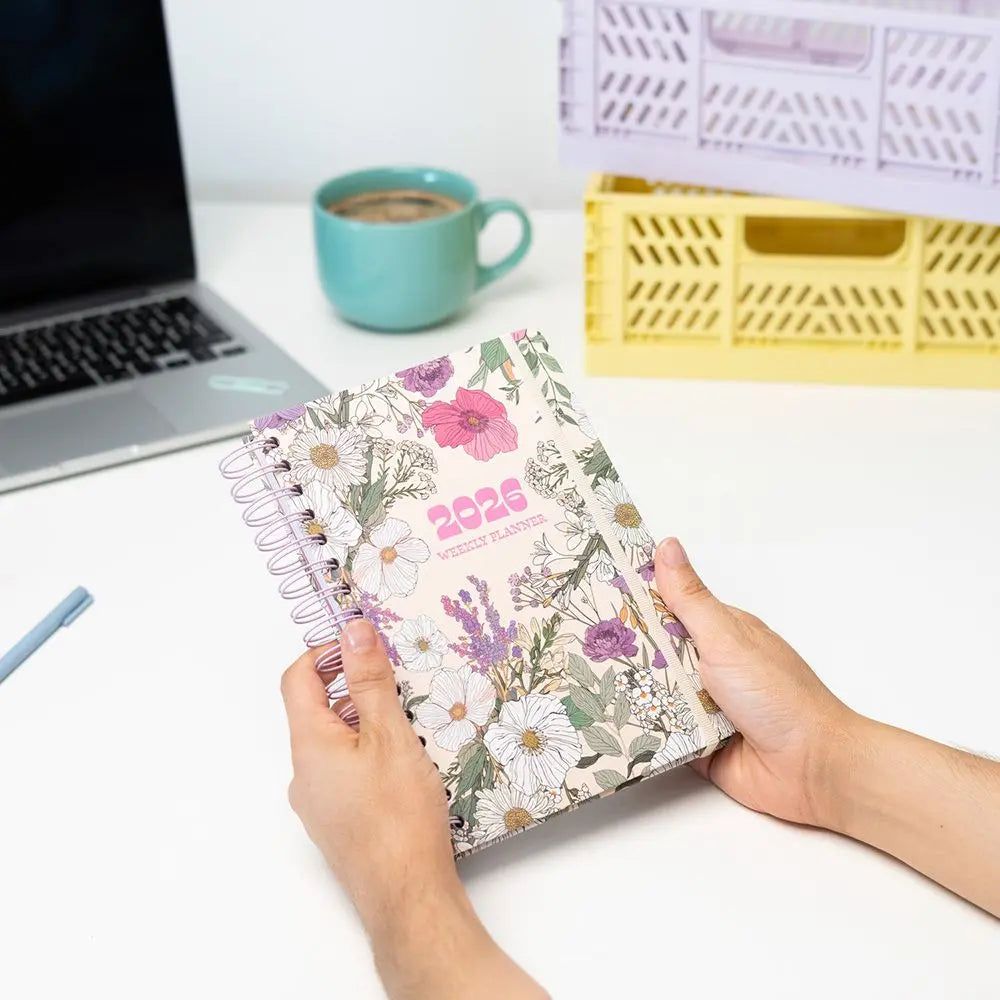 Εβδομαδιαίο ημερολόγιο 2026, 15x21 - Blumen Garden