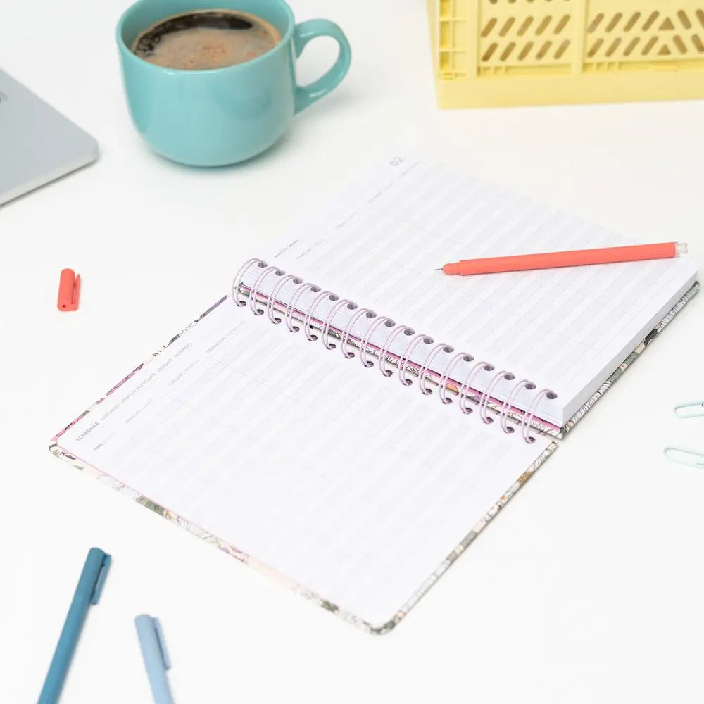 Εβδομαδιαίο ημερολόγιο 2026, 15x21 - Blumen Garden