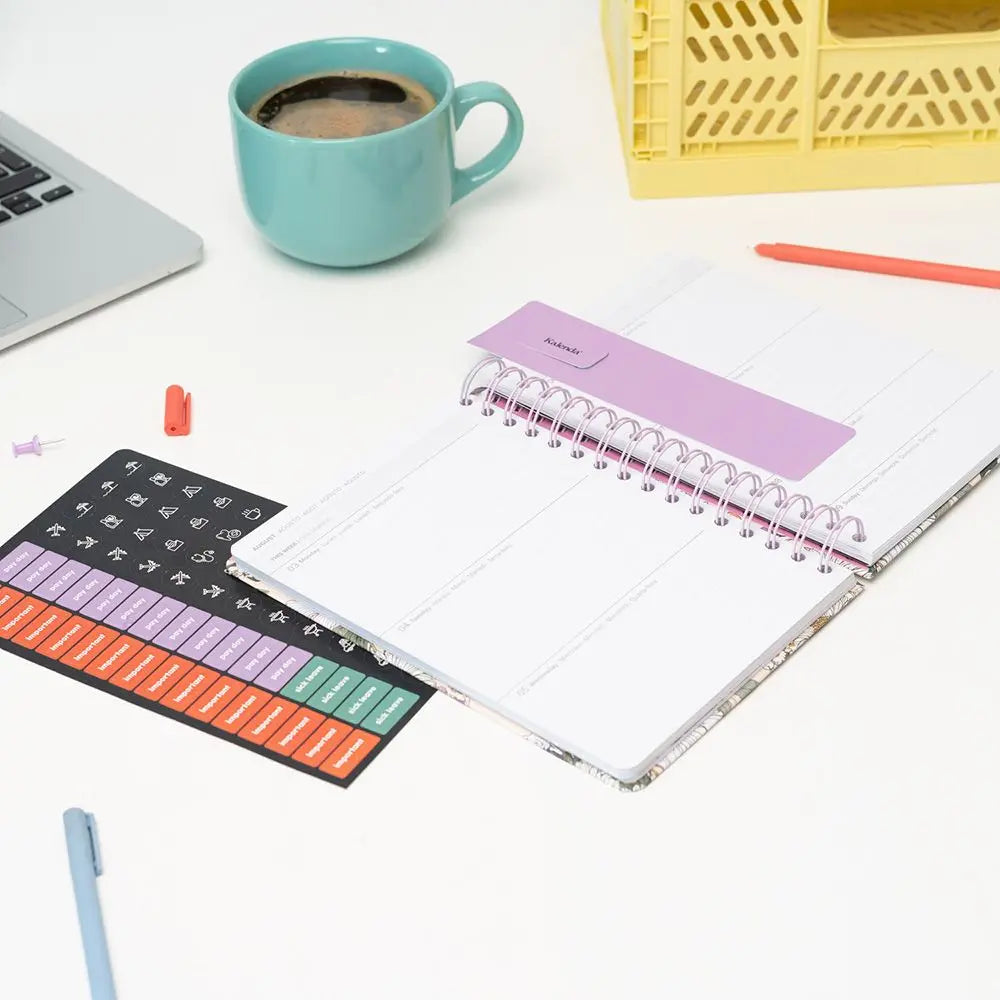 Εβδομαδιαίο ημερολόγιο 2026, 15x21 - Blumen Garden