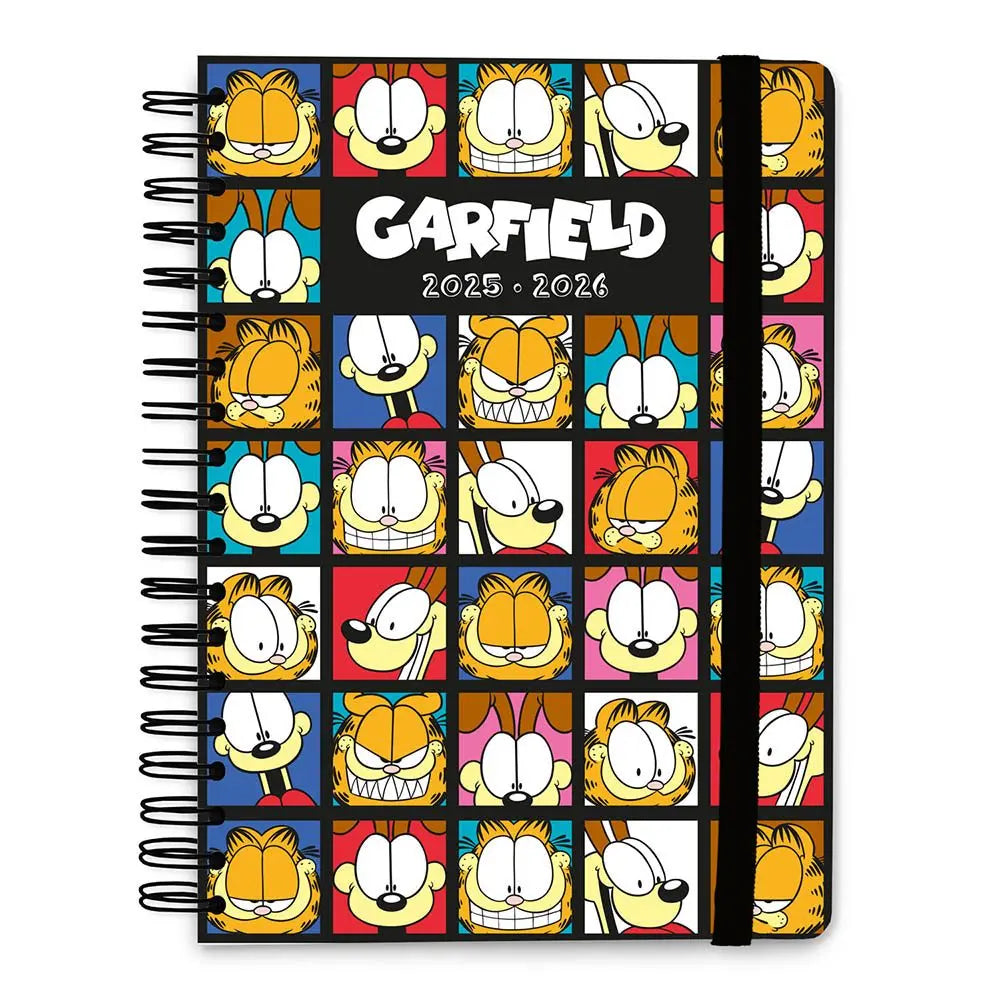 Ακαδημαϊκό Ημερολόγιο A5, Εβδομαδιαίο 2025/2026 Garfield