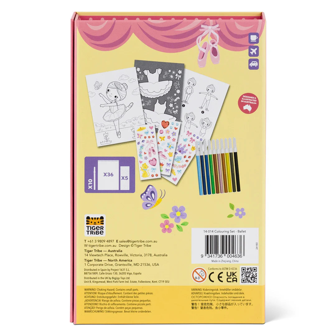 Σετ δραστηριοτήτων – Colouring Set Ballet