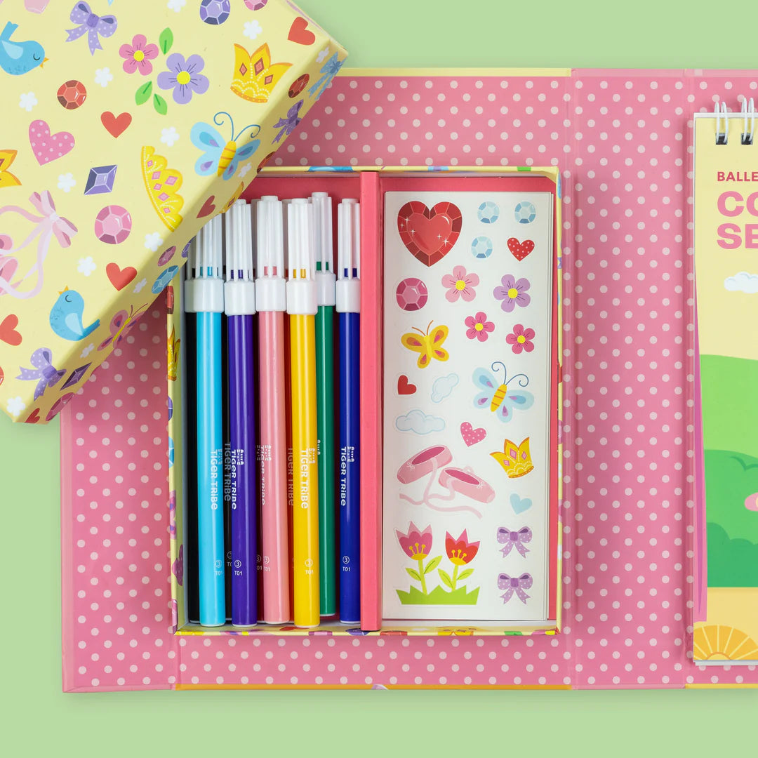 Σετ δραστηριοτήτων – Colouring Set Ballet