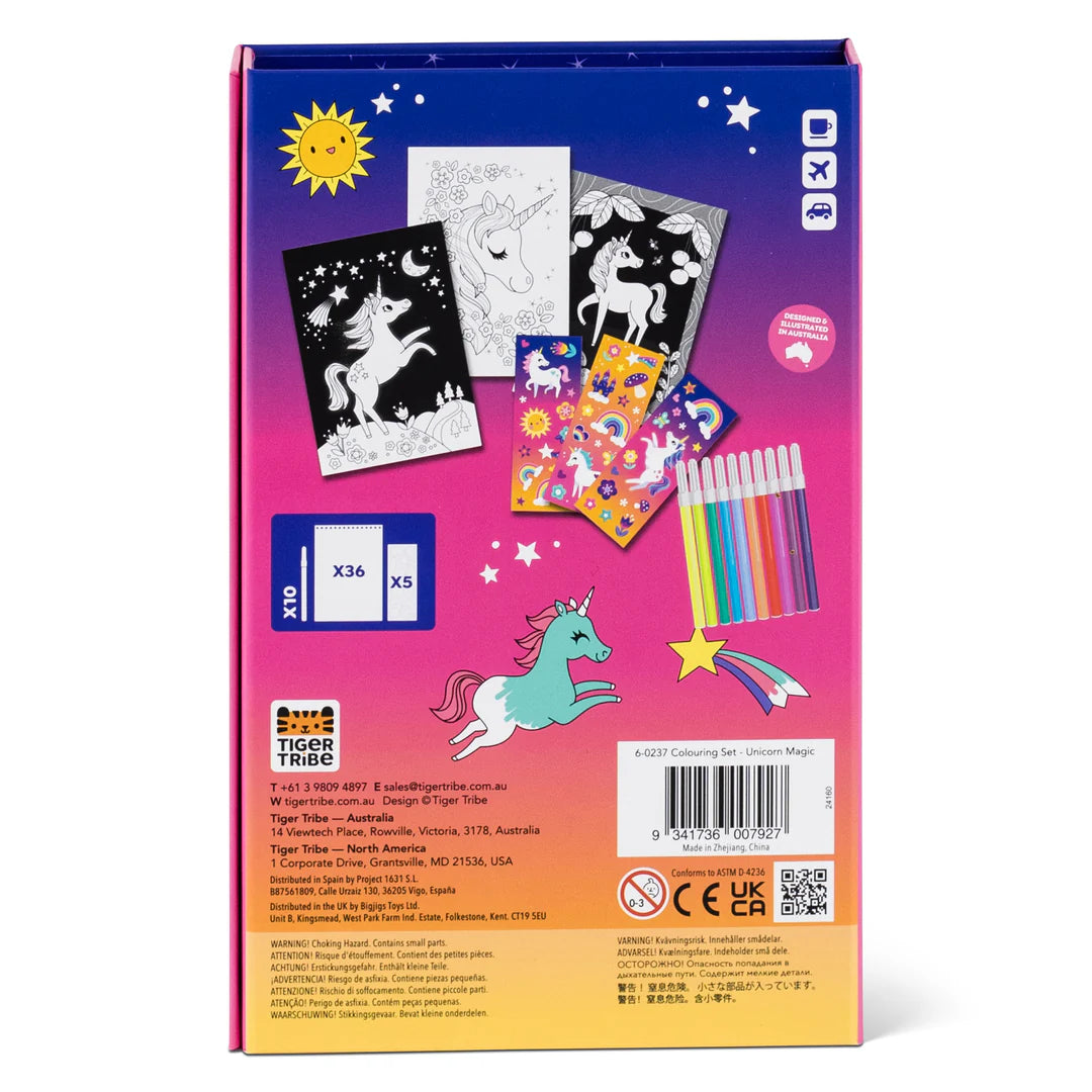 Σετ δραστηριοτήτων – Colouring Set Unicorn Magic