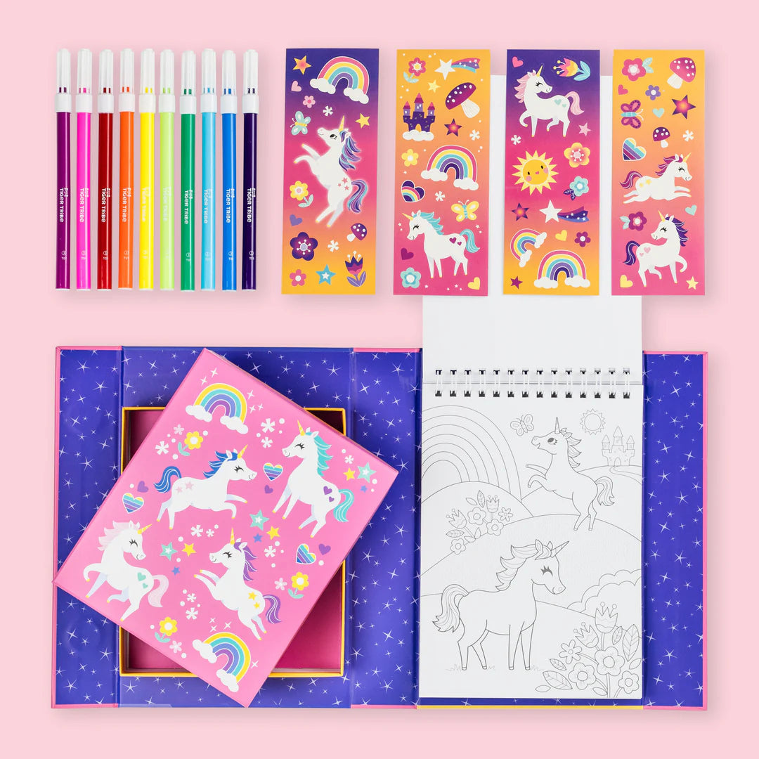 Σετ δραστηριοτήτων – Colouring Set Unicorn Magic