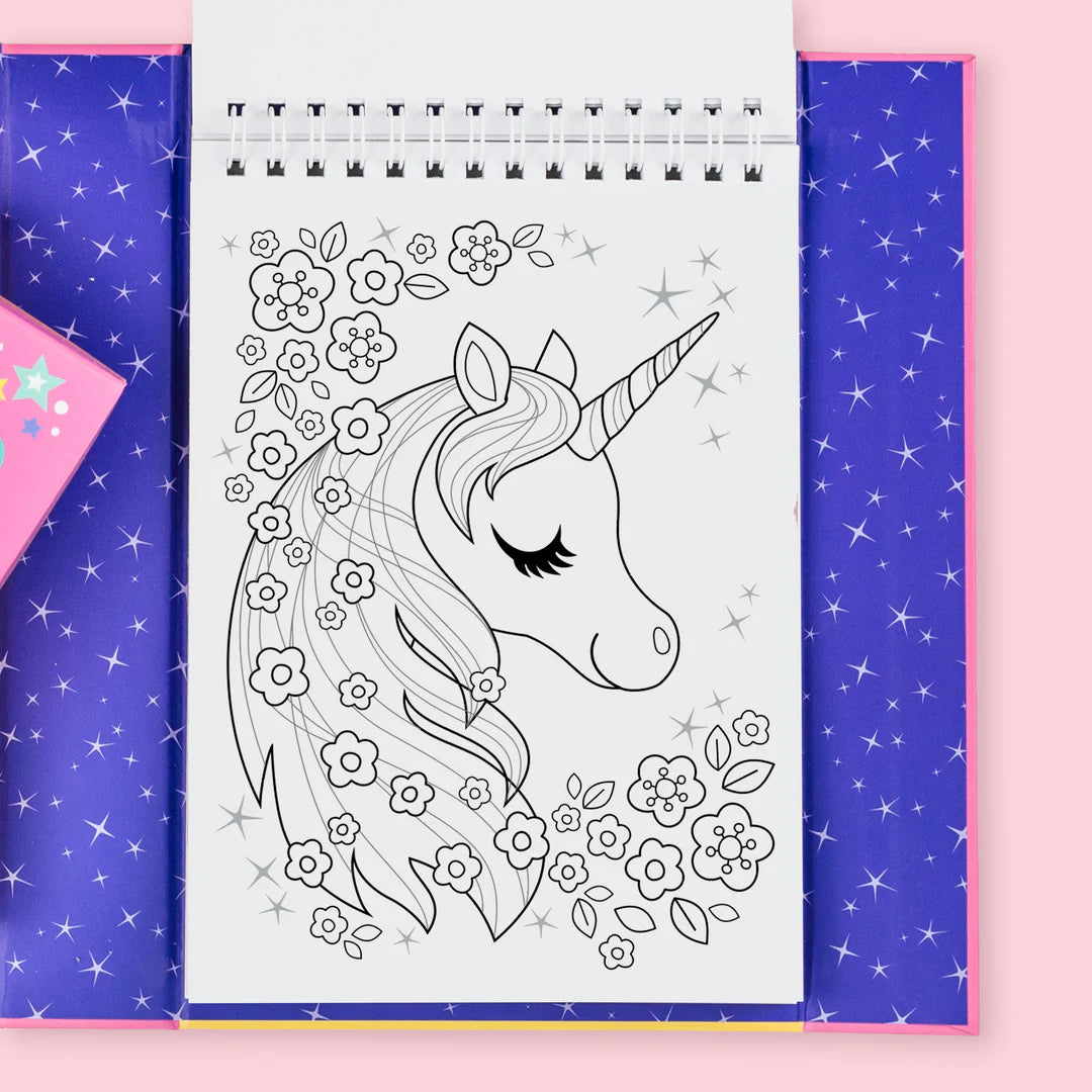 Σετ δραστηριοτήτων – Colouring Set Unicorn Magic