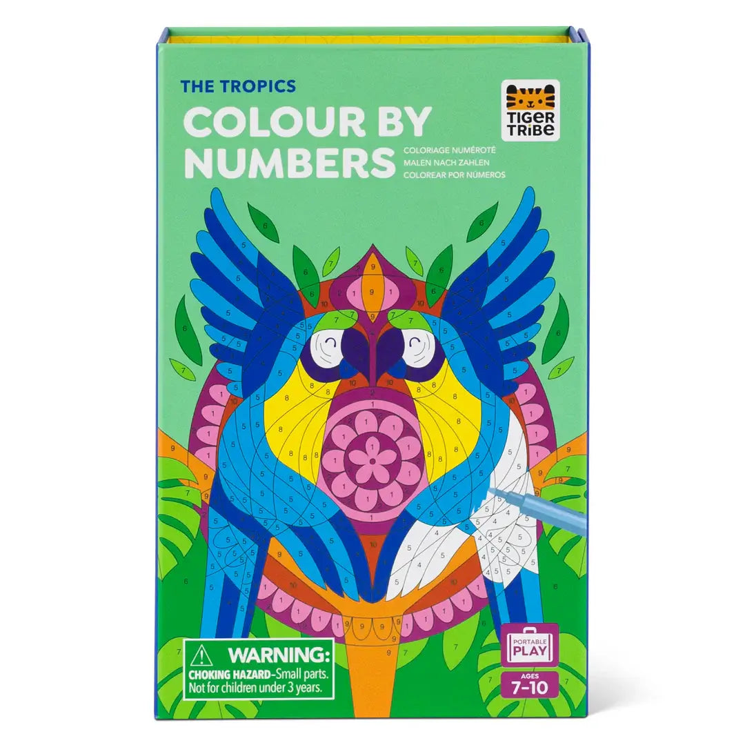 Σετ δραστηριοτήτων – Colour by Numbers The Tropics