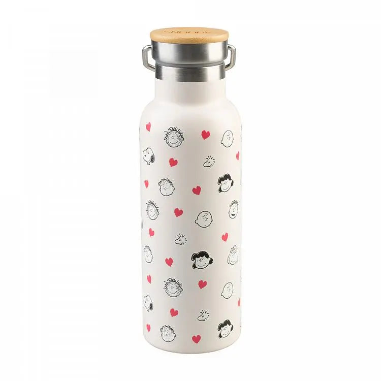Μεταλλικό μπουκάλι με λαβή 500ml Snoopy, Love Season