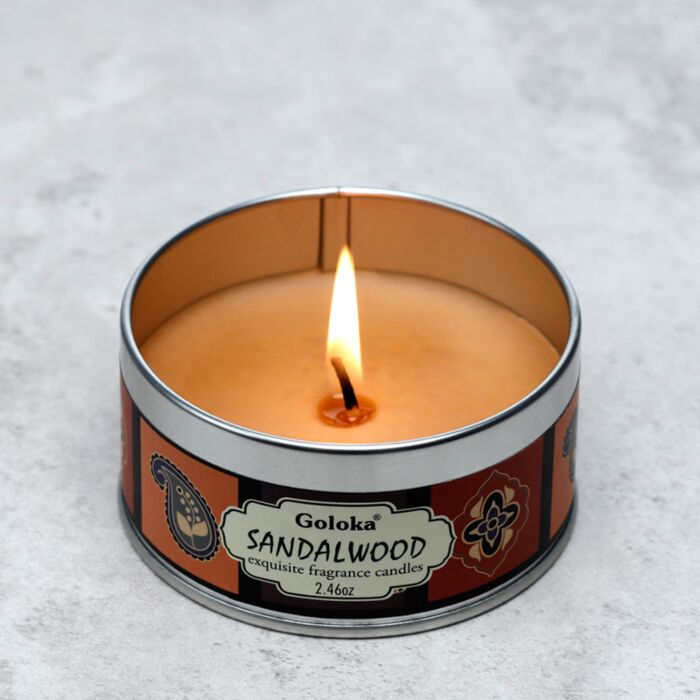Κερί σόγιας Sandalwood
