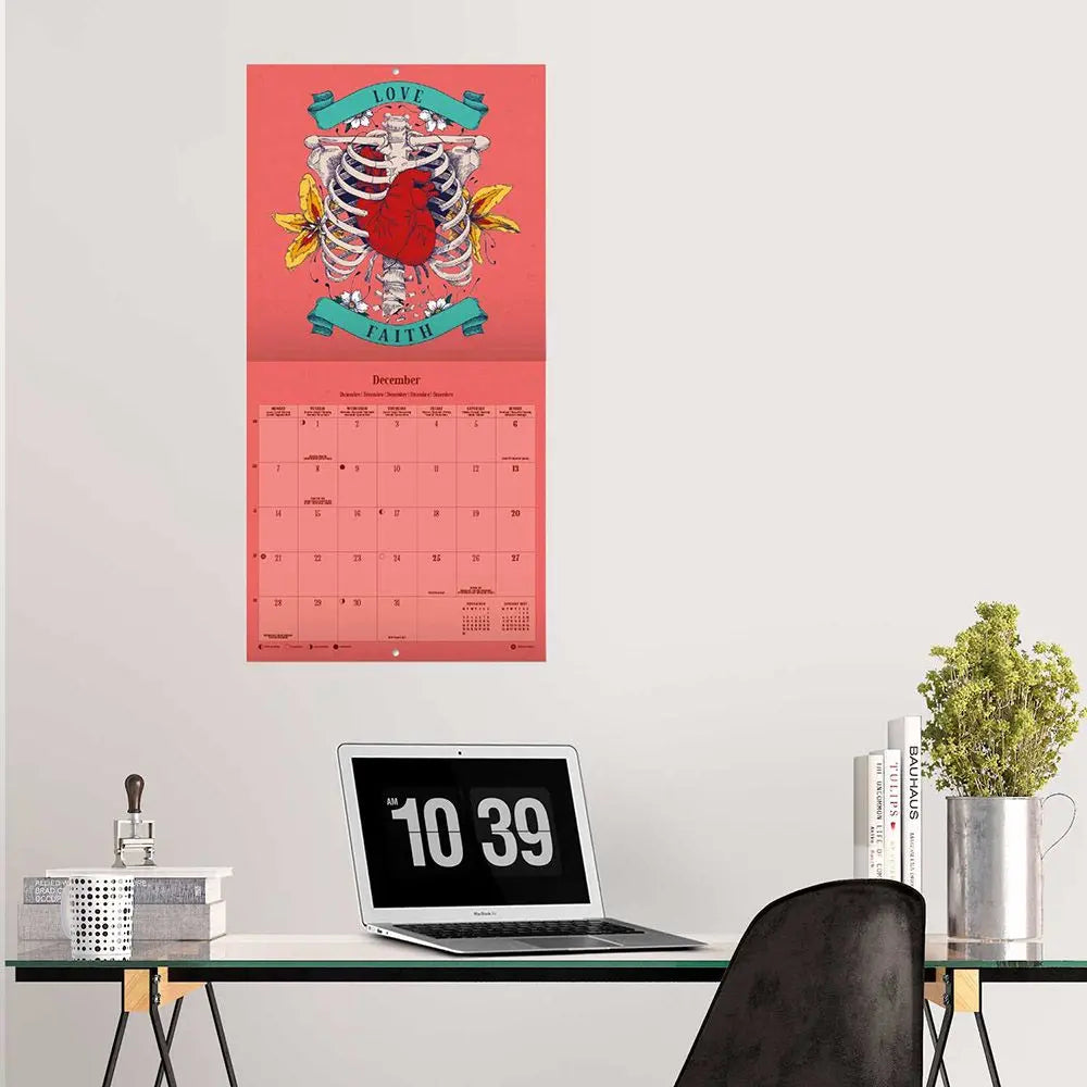 Ημερολόγιο τοίχου 2026, 30x30εκ. - Frida Kahlo