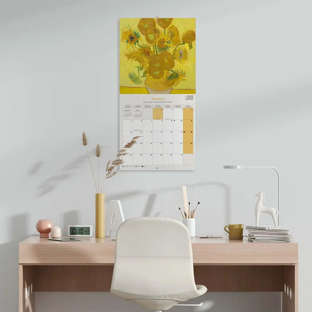 Ημερολόγιο τοίχου 2026, 30x30εκ. - Van Gogh, Museum