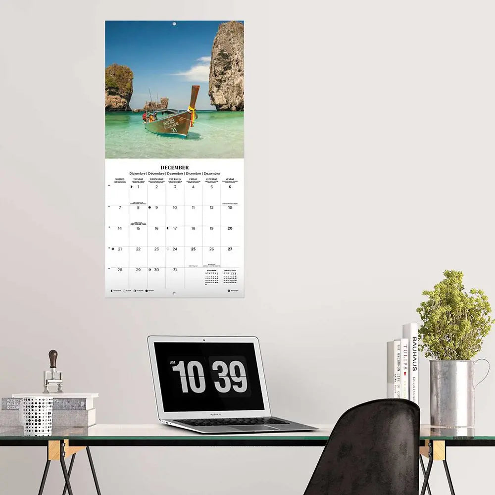 Ημερολόγιο τοίχου 2026, 30x30εκ. - Tropical Paradise