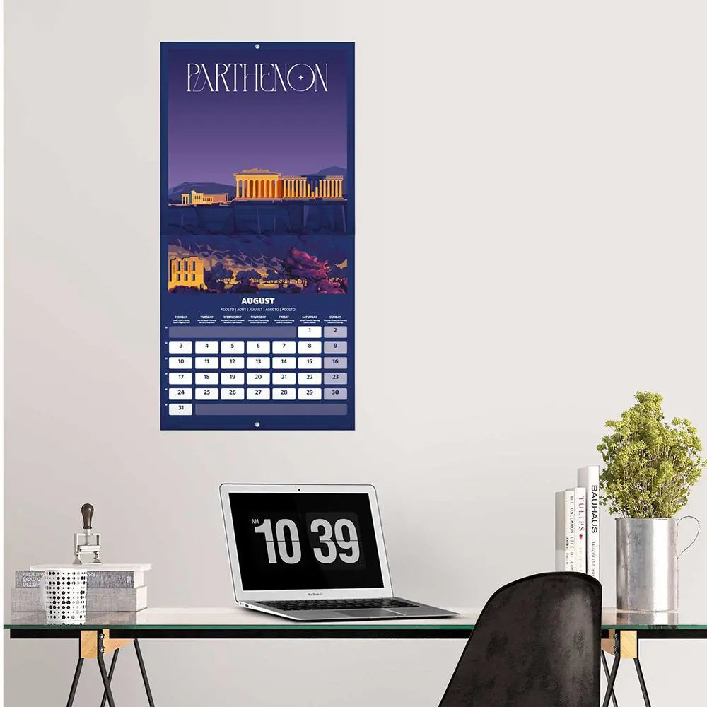 Ημερολόγιο τοίχου 2026, 30x30εκ. - Wonders of the world