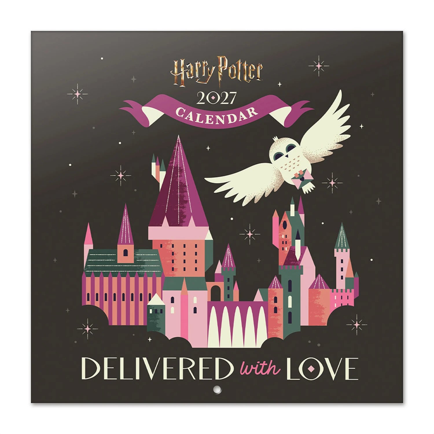 Ημερολόγιο τοίχου 16 μηνών 2027, 30X30εκ - Harry Potter