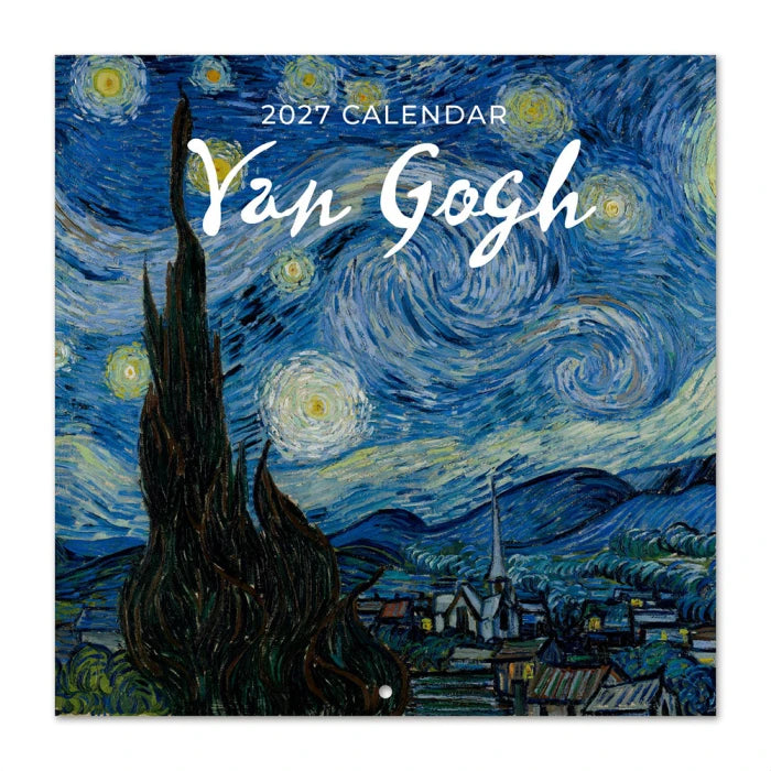 Ημερολόγιο τοίχου 16 μηνών 2027, 30X30εκ - Van Gogh