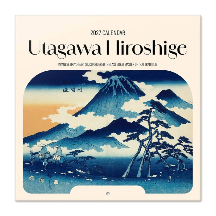 Ημερολόγιο τοίχου 16 μηνών 2027, 30X30εκ - Hiroshige